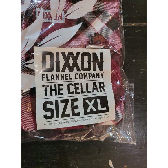 The Cellar New in Bag Dixxon Flannel Size XL - Picture 3 of 3